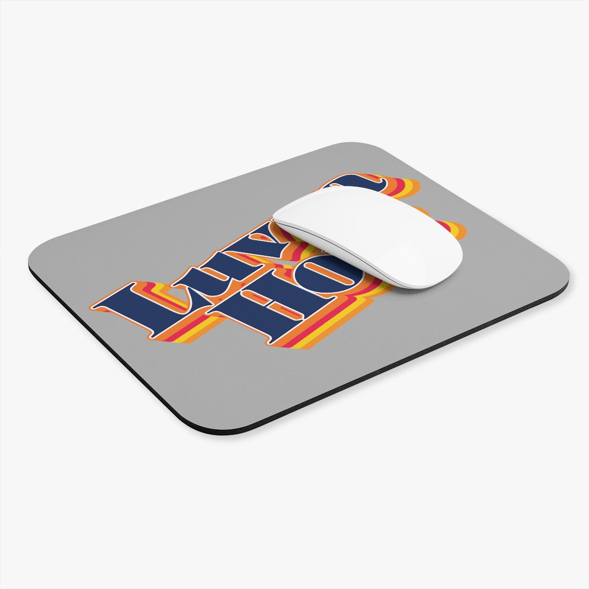 Luv Ya Hou! Grey Mouse Pad