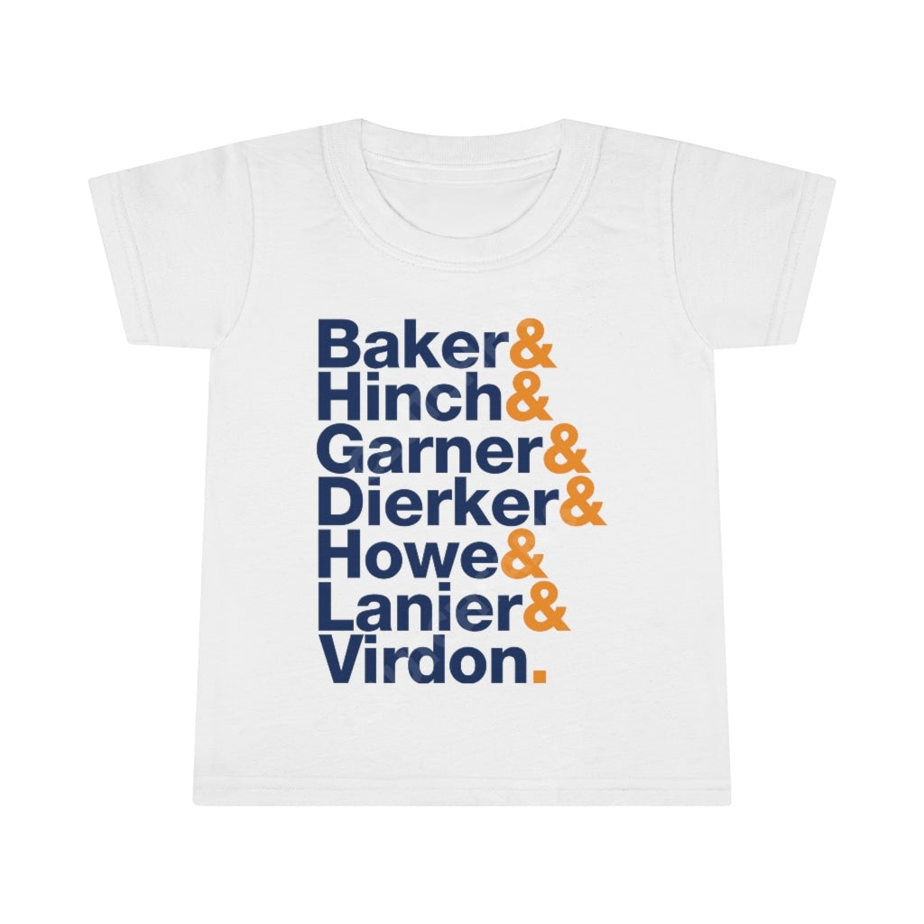 Houston Baseball Coaches - Toddler Tee White / 2T Kids Clothes