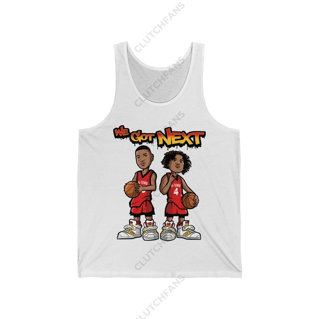We Got Next Unisex Jersey Tank Xs / White Top