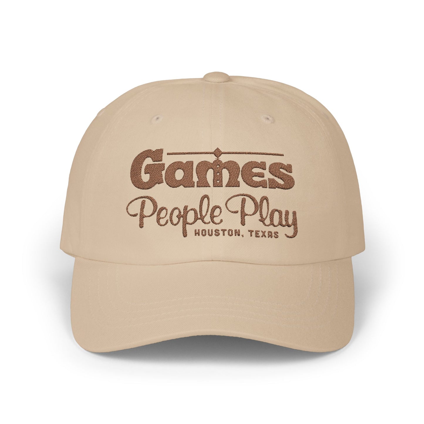 Games People Play - Khaki Logo Hat