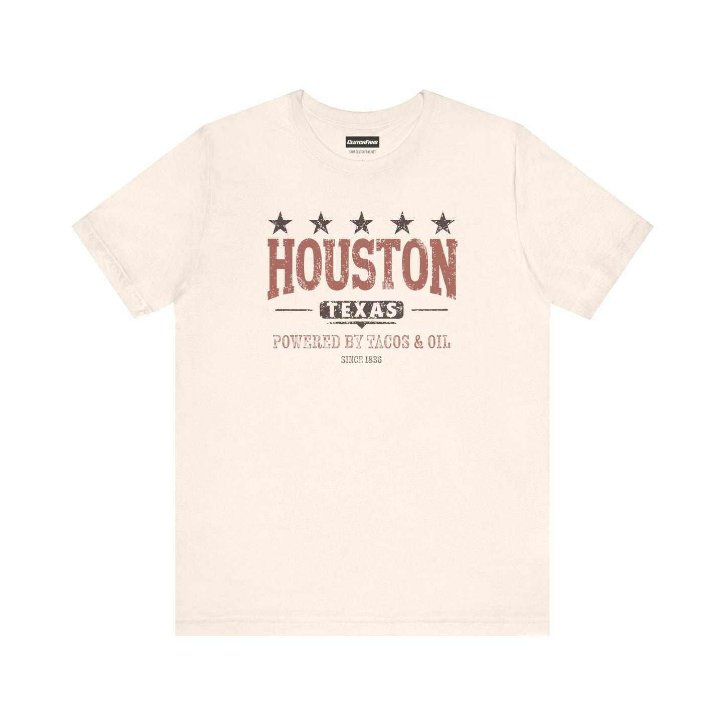 Houston, Texas: Powered By Tacos & Oil - T-Shirt