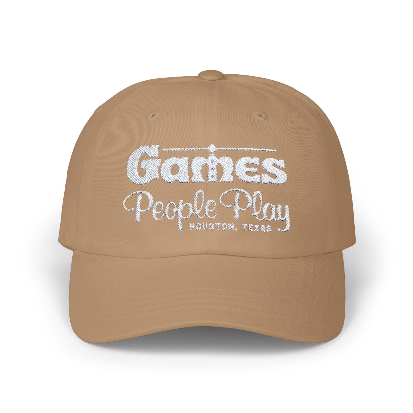 Games People Play - White Logo Hat