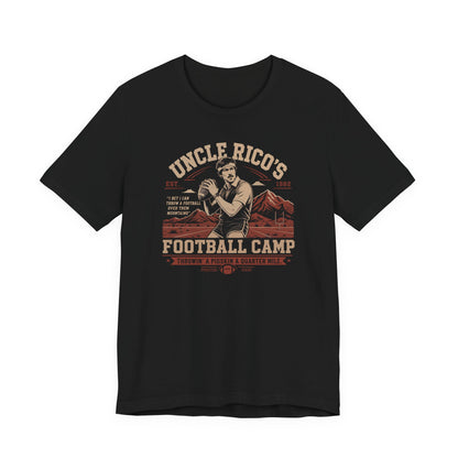 Uncle Rico’s Football Camp T-Shirt – Funny Retro Comedy Tee