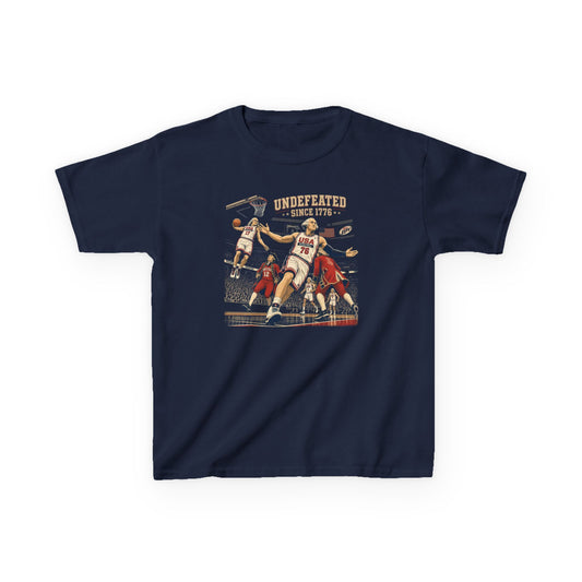Undefeated America Shirt - Youth Shirt, Funny 4th Of July Shirt