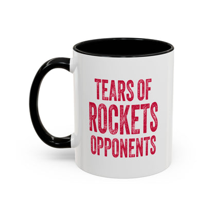 Tears of Rockets Opponents - Coffee Mug 11oz/15oz (Black Accent)