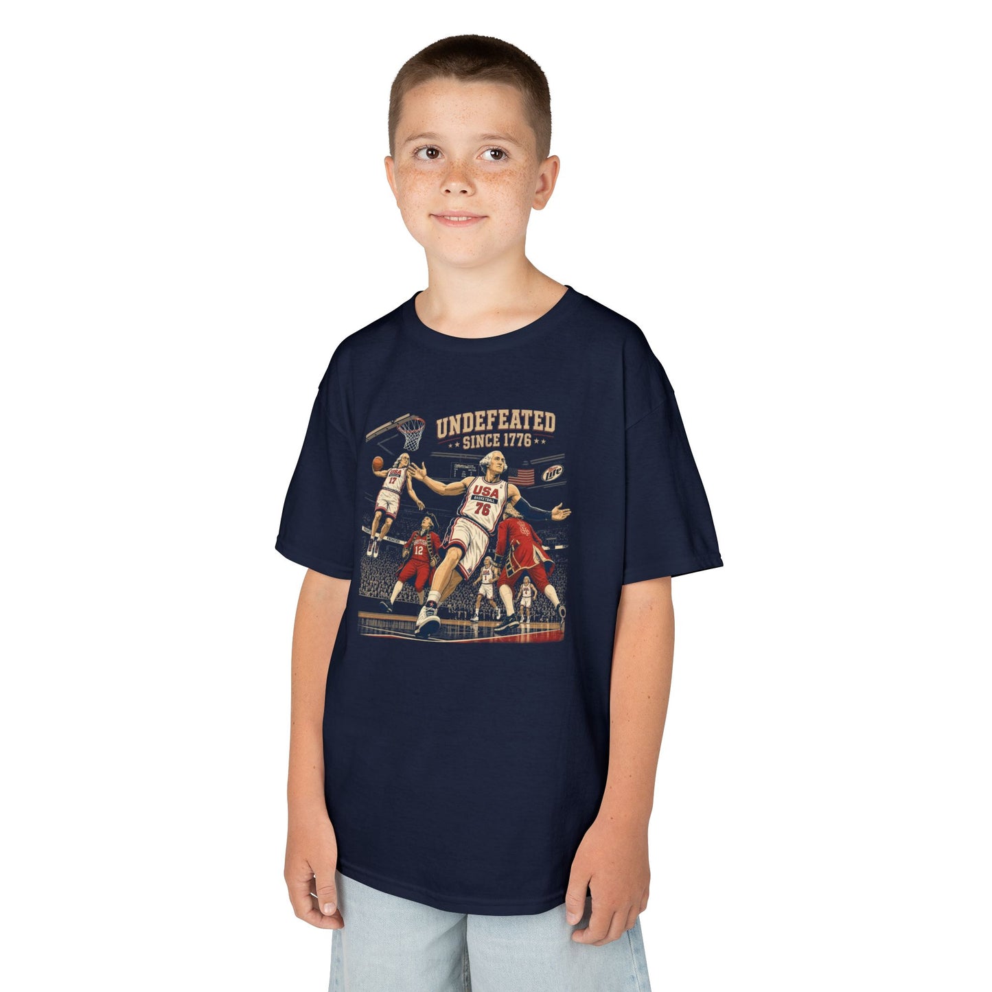 Undefeated America Shirt - Youth Shirt, Funny 4th Of July Shirt