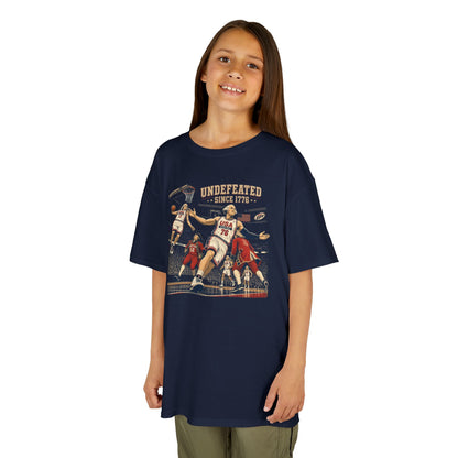 Undefeated America Shirt - Youth Shirt, Funny 4th Of July Shirt