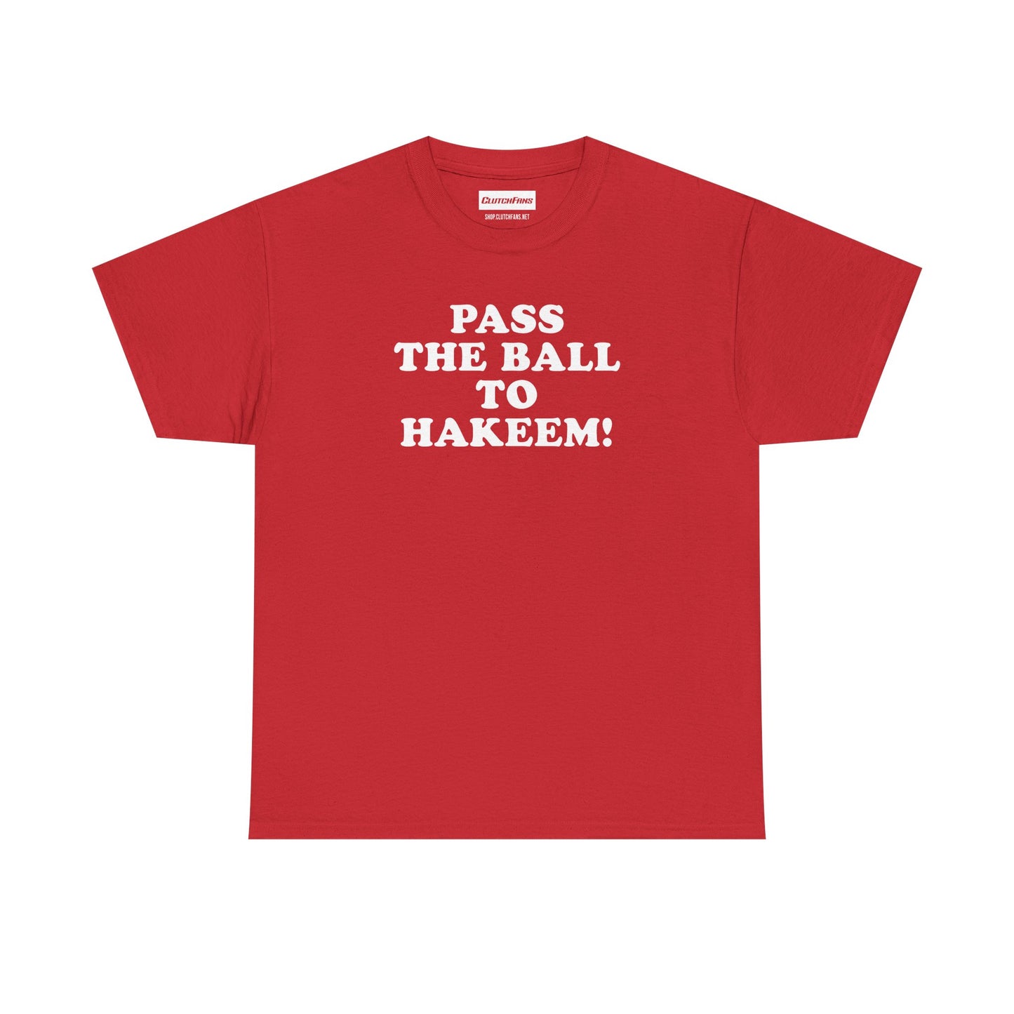 PASS THE BALL TO HAKEEM! – Vintage-Inspired Heavy Cotton Tee