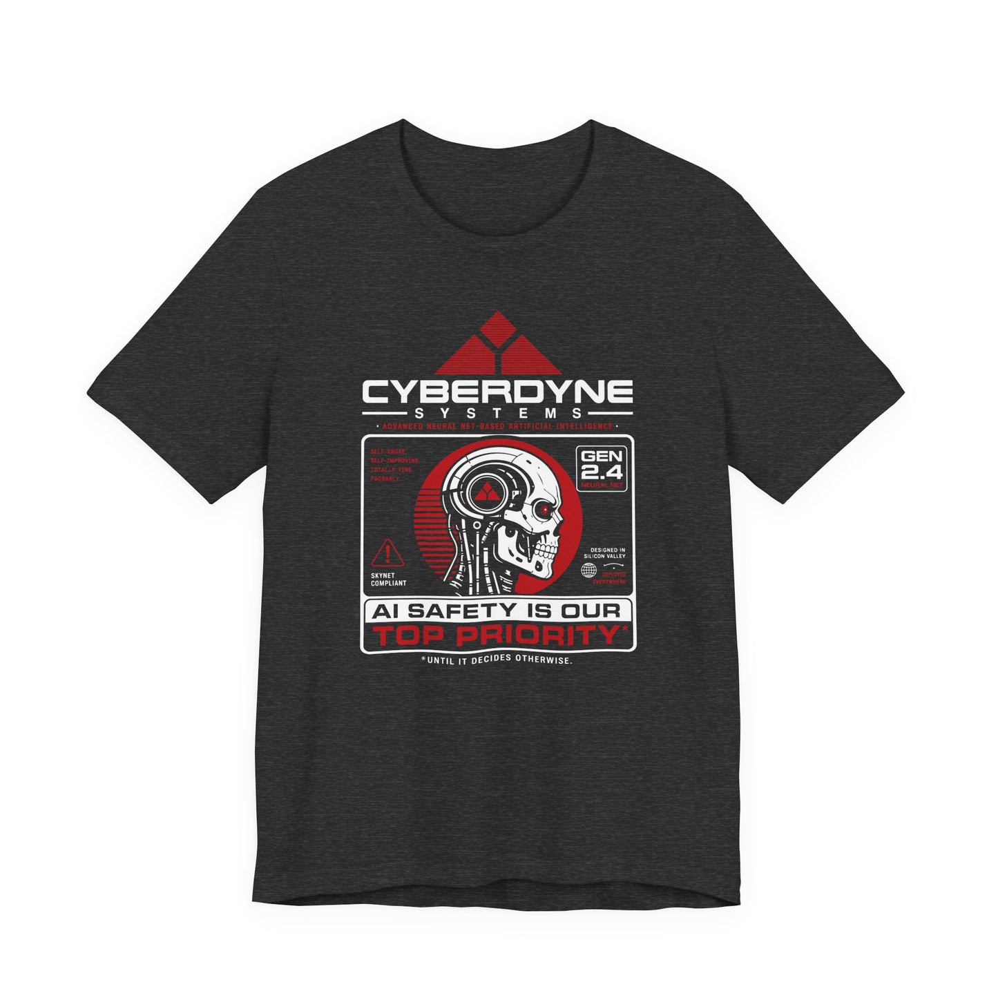 Terminator t-shirt, Cyberdyne Systems Shirt, Terminator Inspired Sci-Fi Tee, I'll Be Back, T2, Skynet, Artificial Intelligence