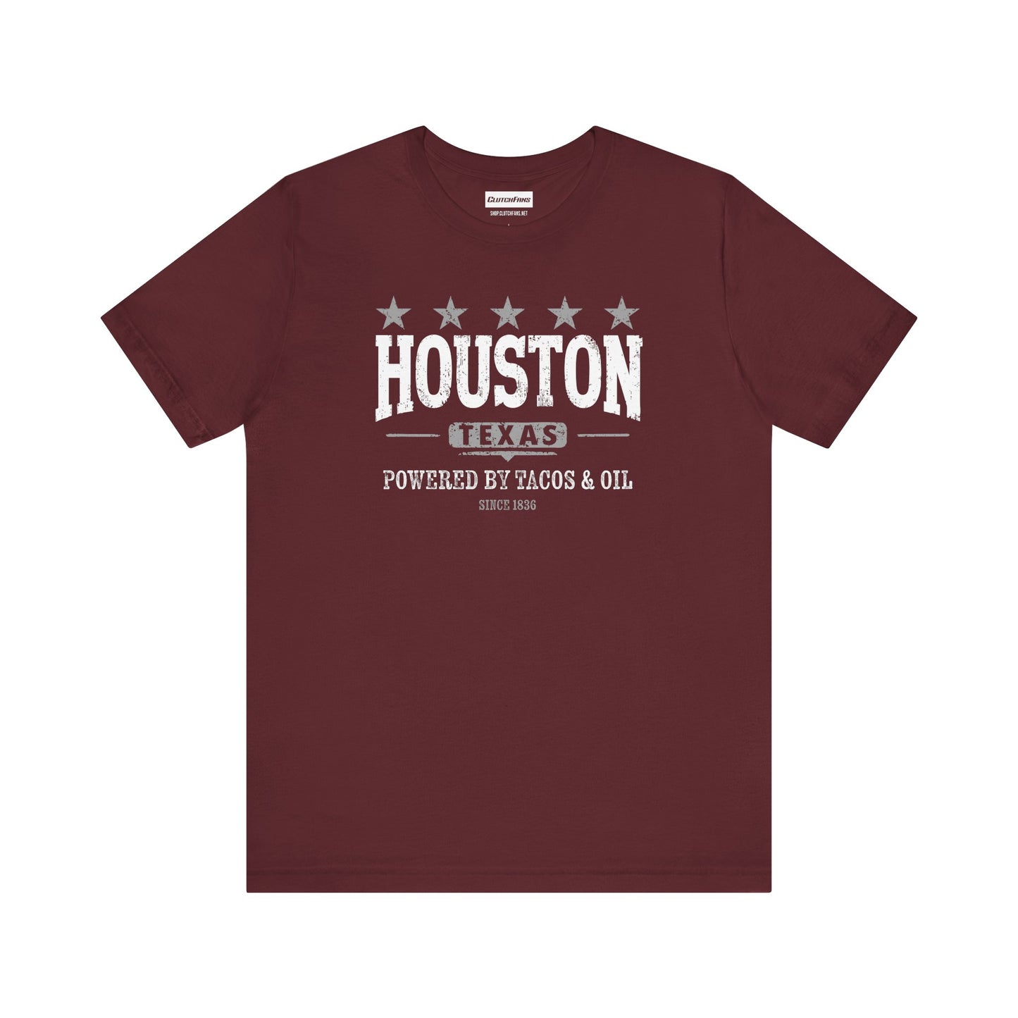 Houston, Texas: Powered By Tacos & Oil - T-Shirt