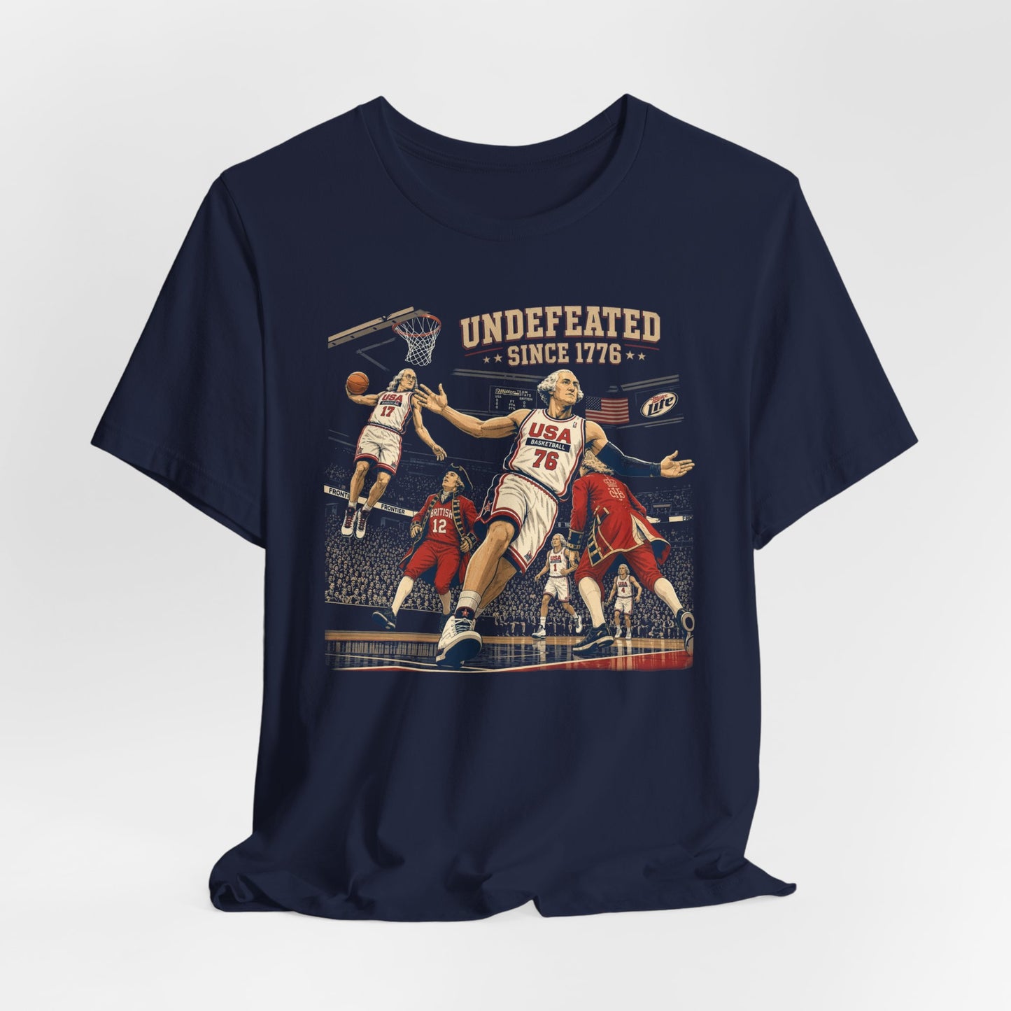 Undefeated America - Bella + Canvas shirt