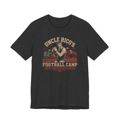 Uncle Rico’s Football Camp T-Shirt – Funny Retro Comedy Tee