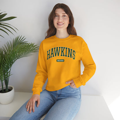 Hawkins Indiana Retro Sweatshirt - Hawkins High School
