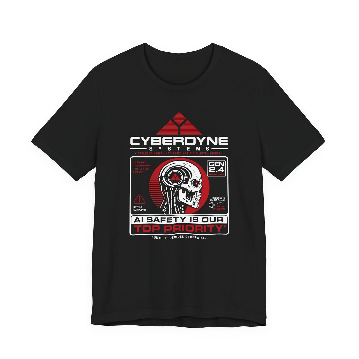 Terminator t-shirt, Cyberdyne Systems Shirt, Terminator Inspired Sci-Fi Tee, I'll Be Back, T2, Skynet, Artificial Intelligence