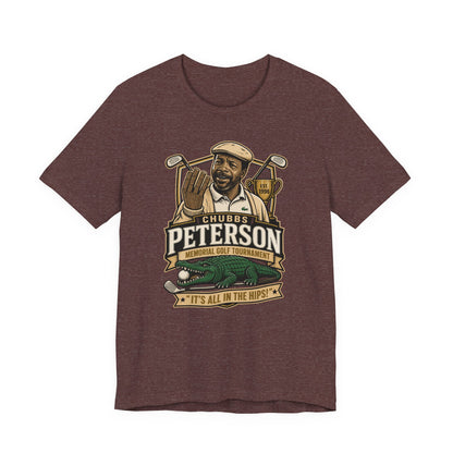 Chubbs Peterson Memorial Golf Tournament T-Shirt - Happy Gilmore T-shirt, Funny Golf Movie Tee, Retro Golf Graphic Shirt, Pop Culture Golf Gift