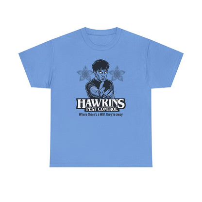 Hawkins Pest Control Shirt - Funny Stranger Things Movie Shirt, Retro 80s Sci-Fi Horror, Upside Down Shirt