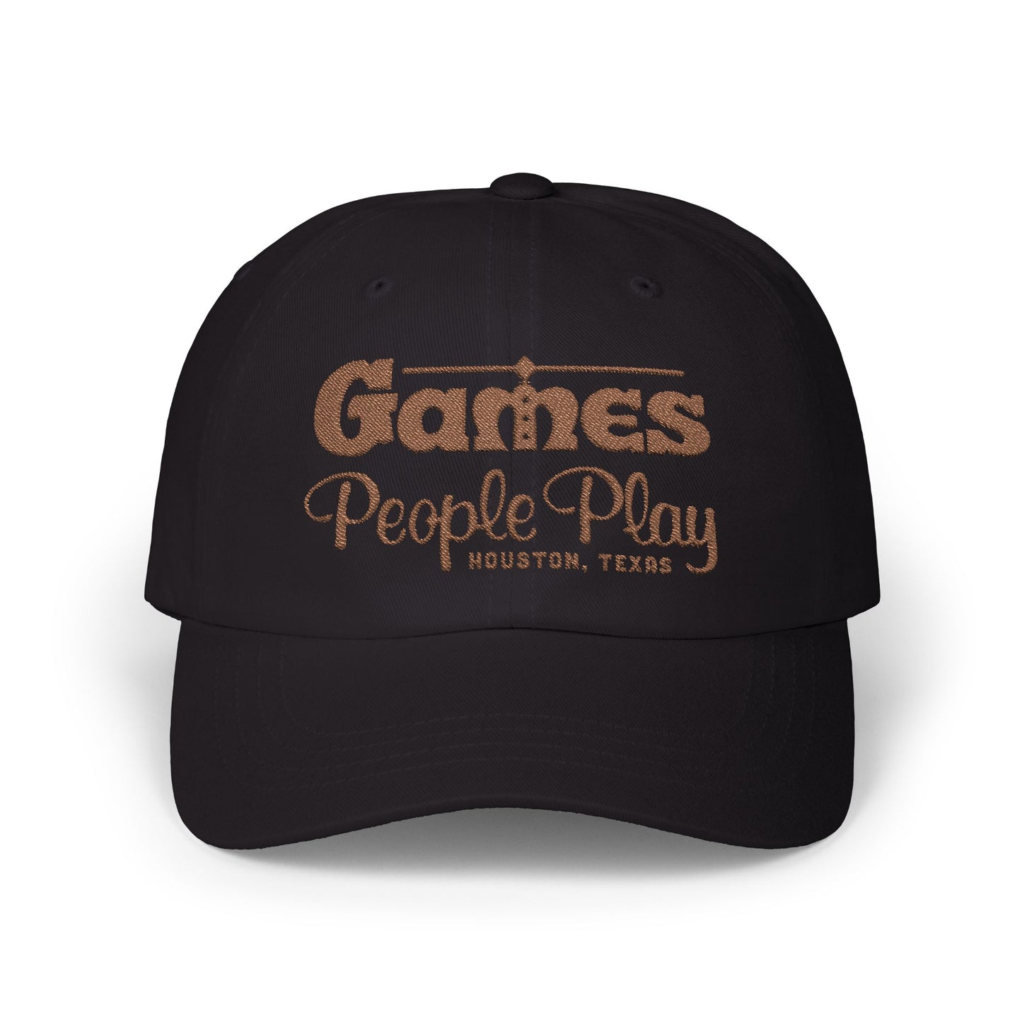 Games People Play - Khaki Logo Hat