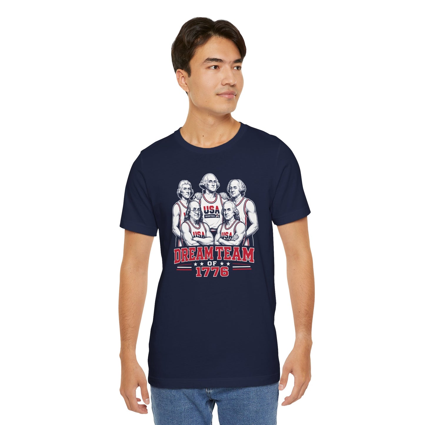 Dream Team of 1776 Shirt - Patriotic USA Basketball Tee