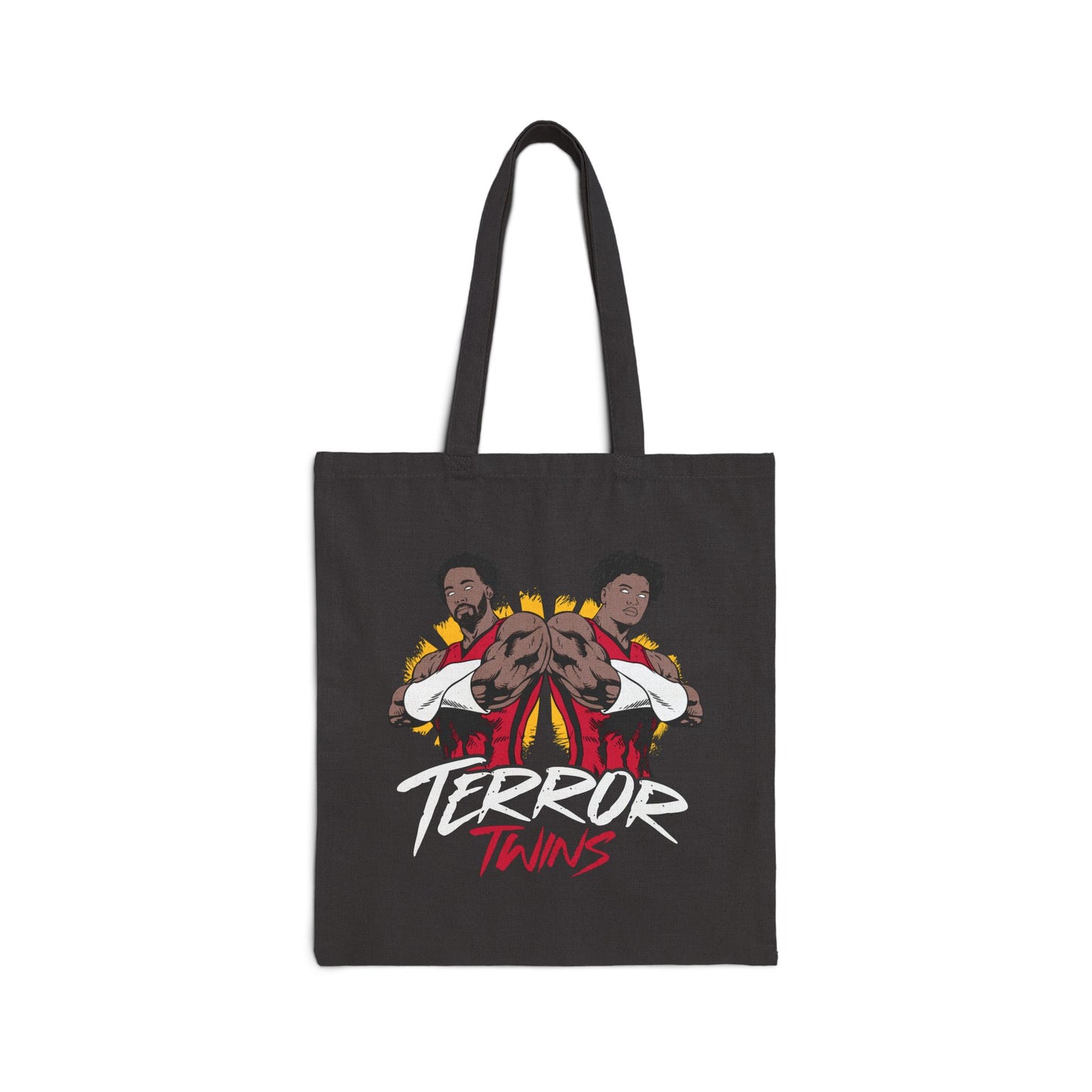 TERROR TWINS - Cotton Canvas Tote Bag