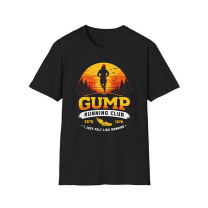 Gump Running Club T-shirt - Funny, Pop Culture Shirt