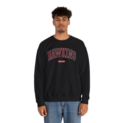 Hawkins Indiana Retro Sweatshirt - Hawkins High School