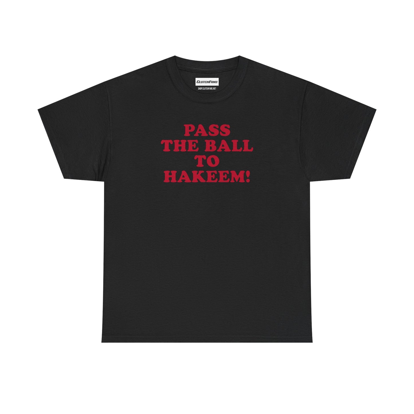 PASS THE BALL TO HAKEEM! – Vintage-Inspired Heavy Cotton Tee