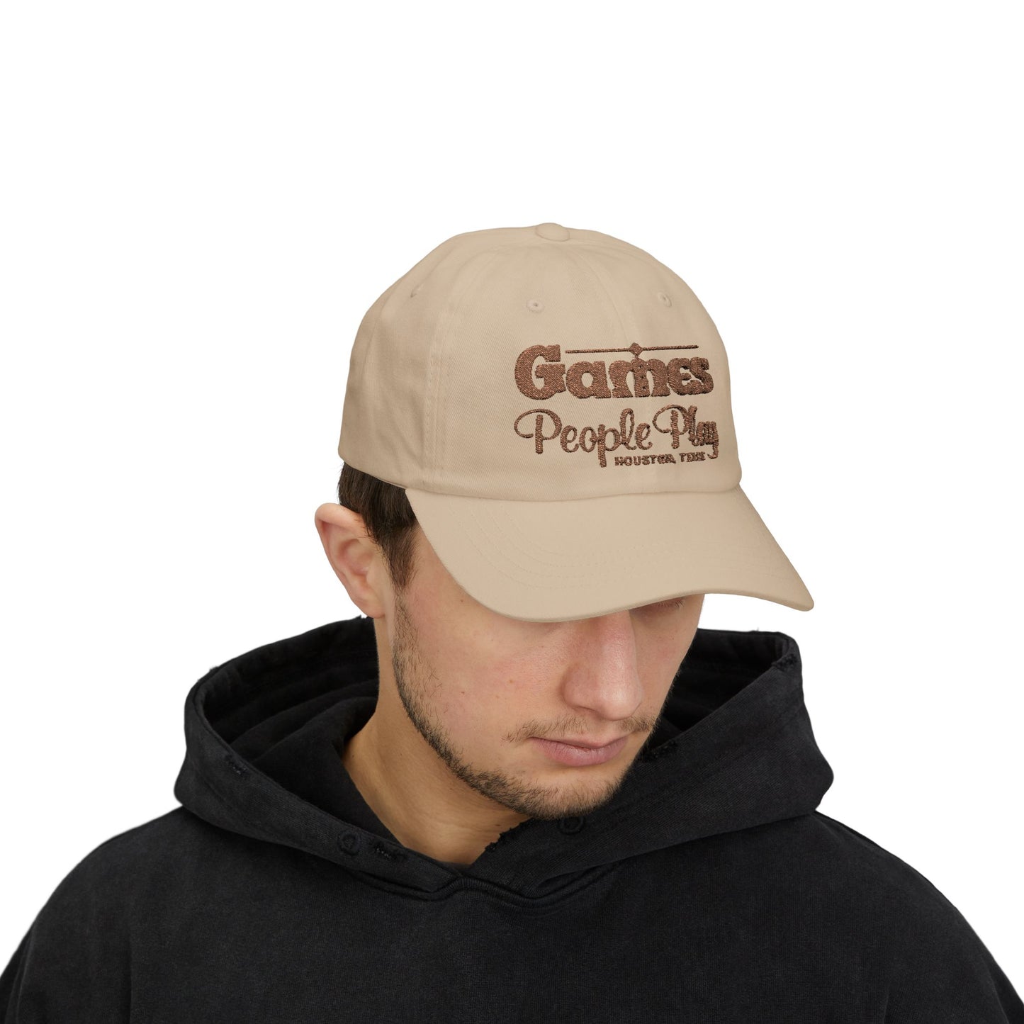 Games People Play - Khaki Logo Hat