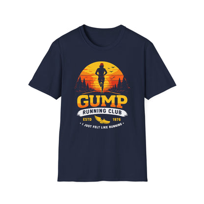 Gump Running Club T-shirt - Funny, Pop Culture Shirt