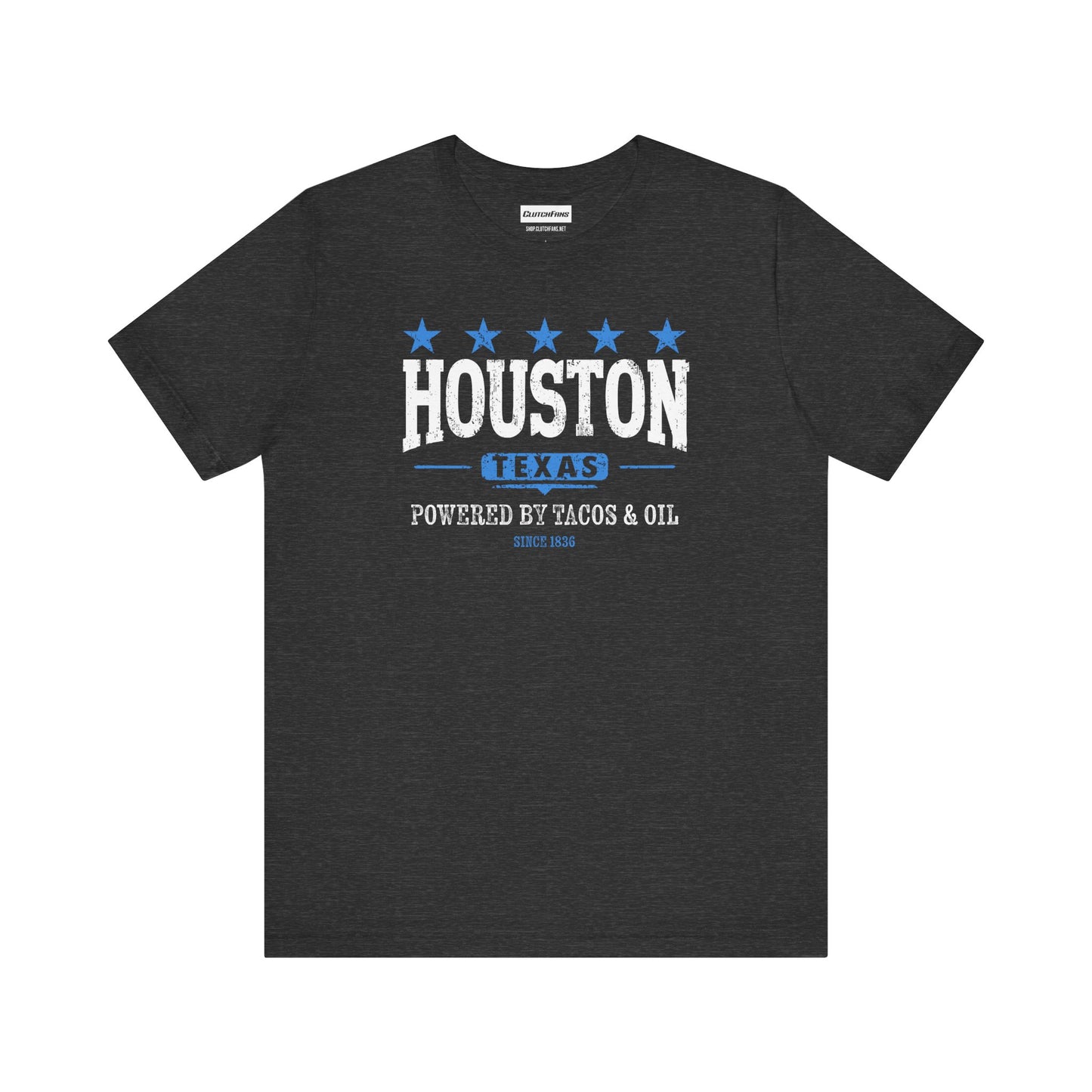 Houston, Texas: Powered By Tacos & Oil - T-Shirt