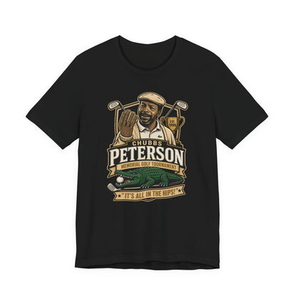 Chubbs Peterson Memorial Golf Tournament T-Shirt - Happy Gilmore T-shirt, Funny Golf Movie Tee, Retro Golf Graphic Shirt, Pop Culture Golf Gift