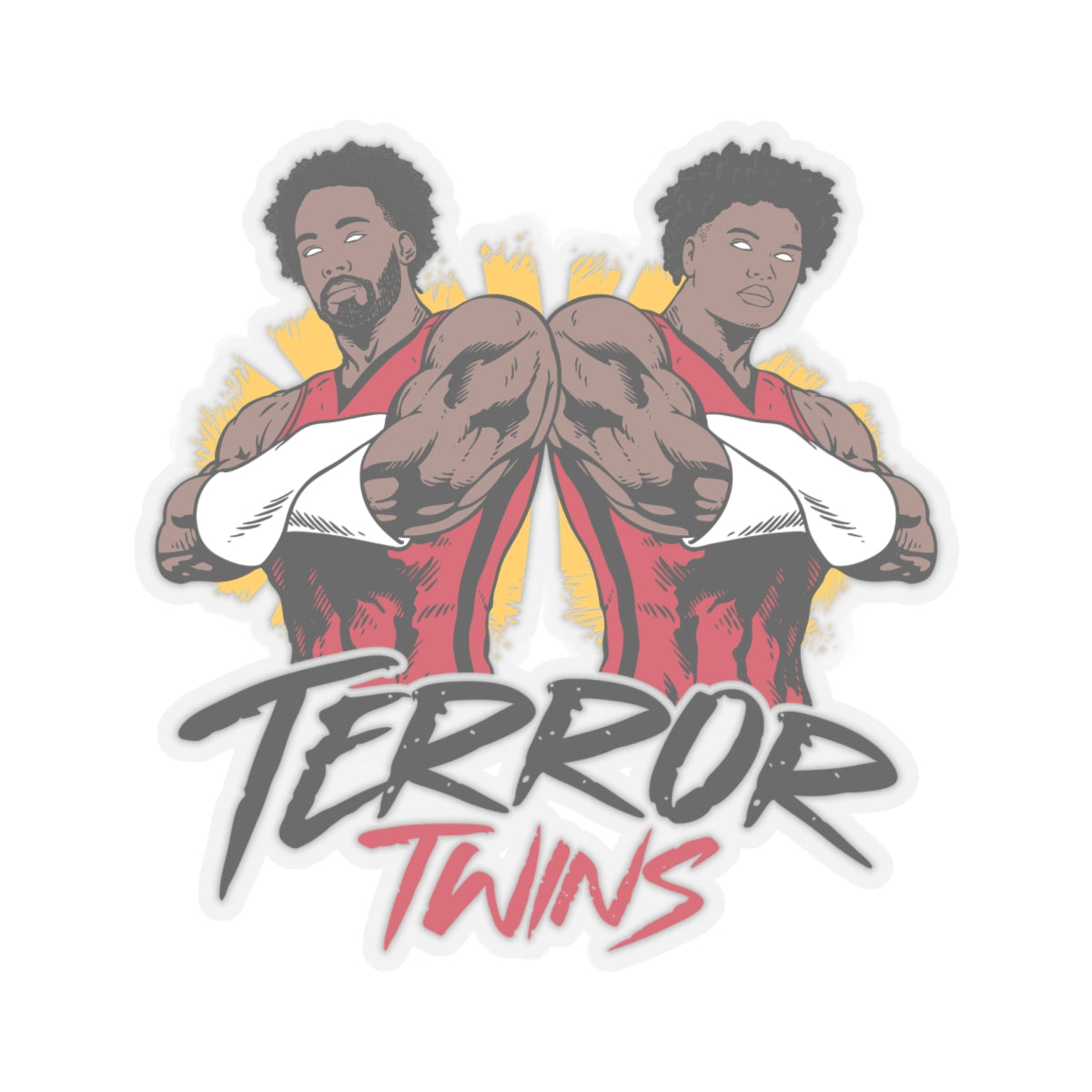 TERROR TWINS Kiss-Cut Stickers