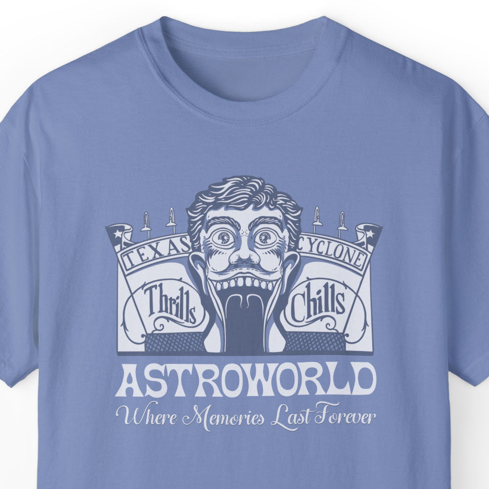 Astroworld Texas Cyclone Memories - Comfort Colors Shirt