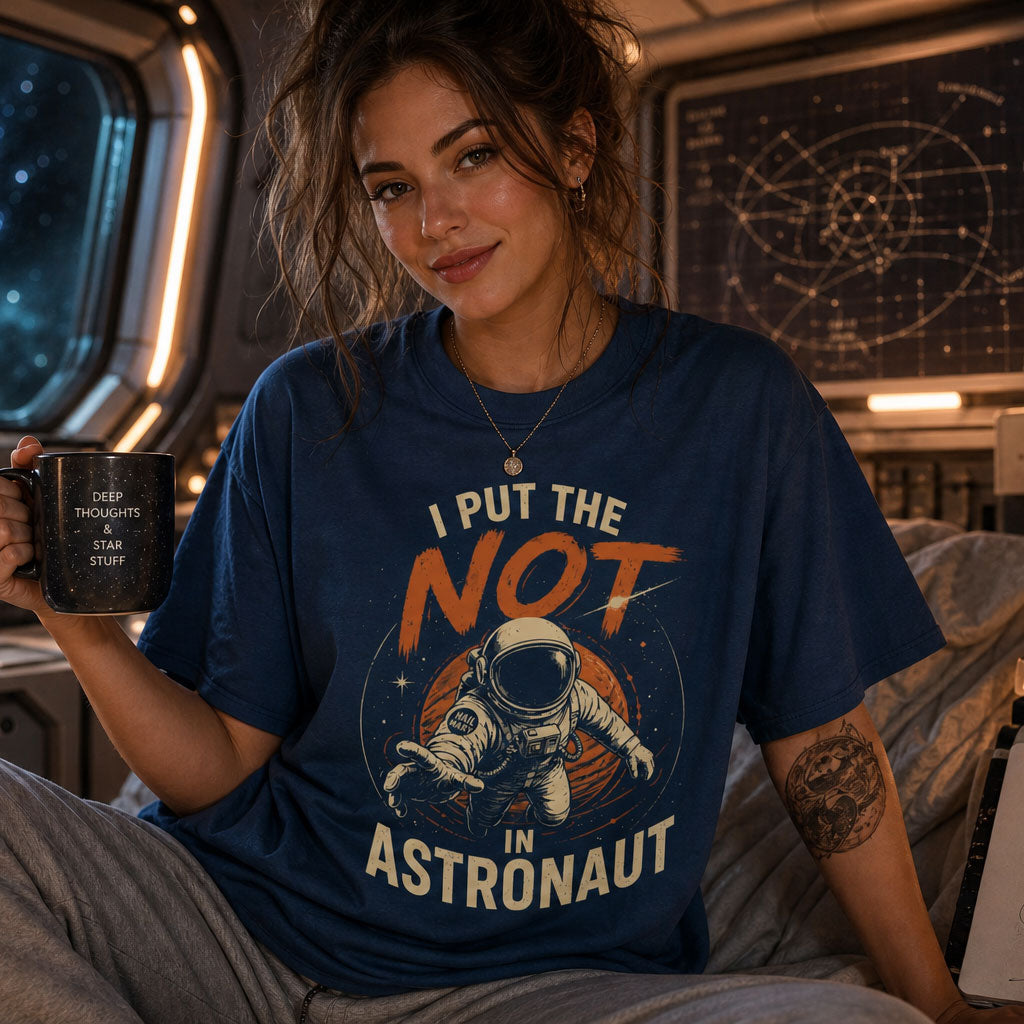 I Put The Not In Astronaut - Comfort Colors® Dr Grace's Shirt, Project Hail Mary Tshirt