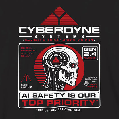 Terminator t-shirt, Cyberdyne Systems Shirt, Terminator Inspired Sci-Fi Tee, I'll Be Back, T2, Skynet, Artificial Intelligence