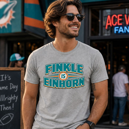 Finkle Is Einhorn T-shirt - Funny Ace Ventura Shirt, 90s Movie Tee, Jim Carrey Comedy