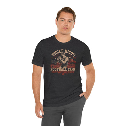 Uncle Rico’s Football Camp T-Shirt – Funny Retro Comedy Tee
