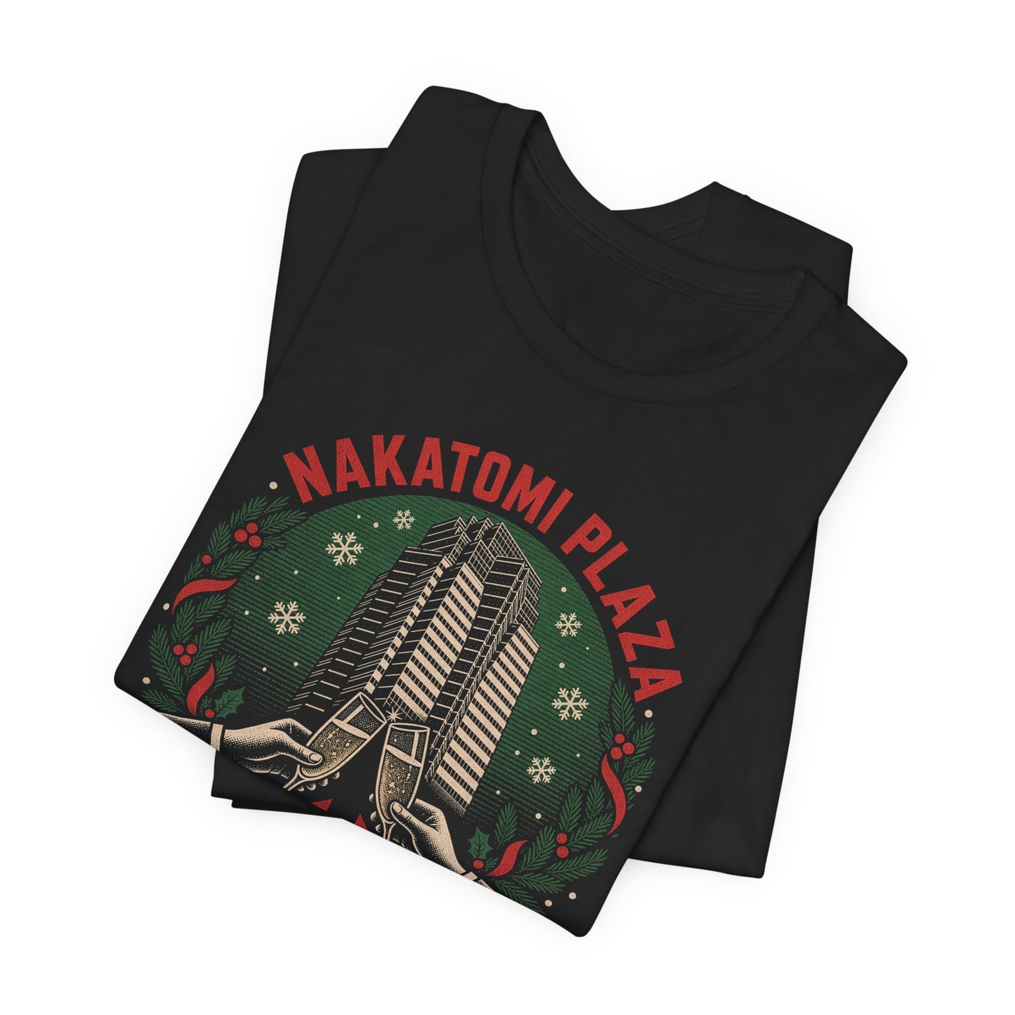 Nakatomi Plaza Holiday Party 1988 Shirt - Funny Christmas Movie Unisex Tee, Die Hard Inspired