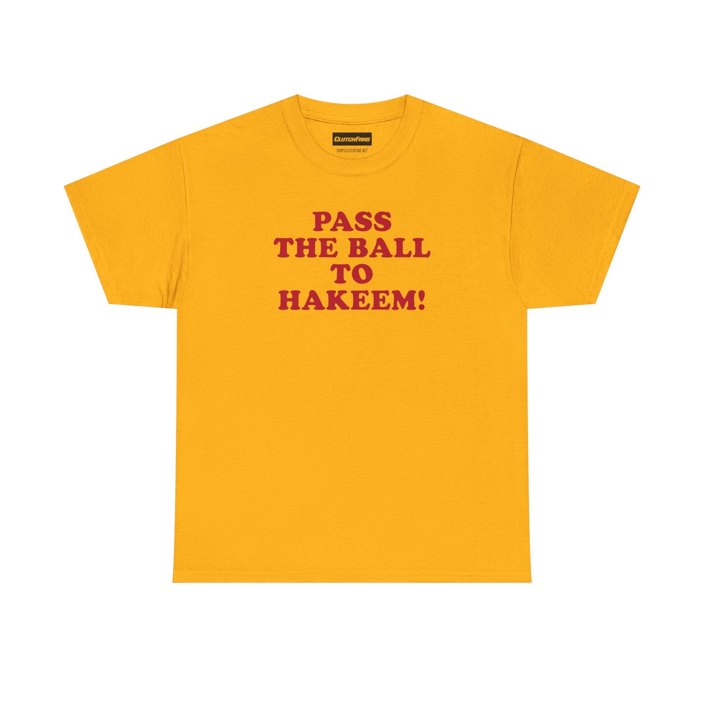 PASS THE BALL TO HAKEEM! – Vintage-Inspired Heavy Cotton Tee