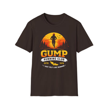 Gump Running Club T-shirt - Funny, Pop Culture Shirt