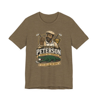 Chubbs Peterson Memorial Golf Tournament T-Shirt - Happy Gilmore T-shirt, Funny Golf Movie Tee, Retro Golf Graphic Shirt, Pop Culture Golf Gift