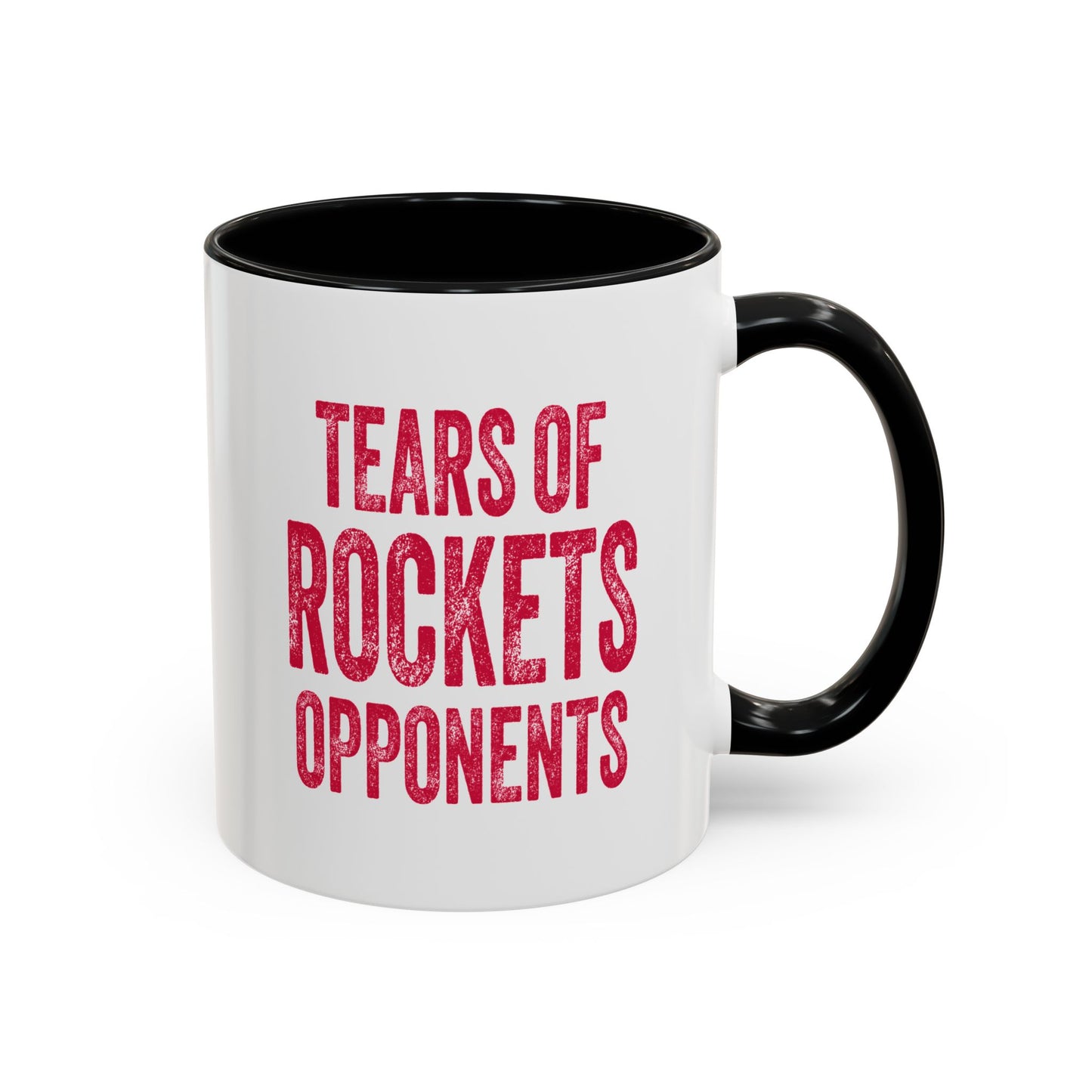 Tears of Rockets Opponents - Coffee Mug 11oz/15oz (Black Accent)