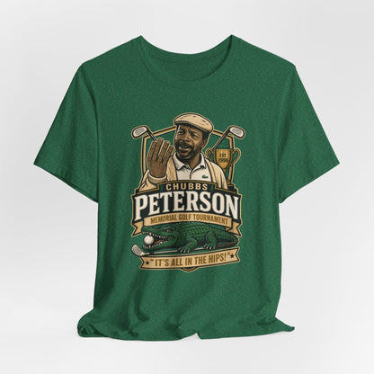 Chubbs Peterson Memorial Golf Tournament T-Shirt - Happy Gilmore T-shirt, Funny Golf Movie Tee, Retro Golf Graphic Shirt, Pop Culture Golf Gift