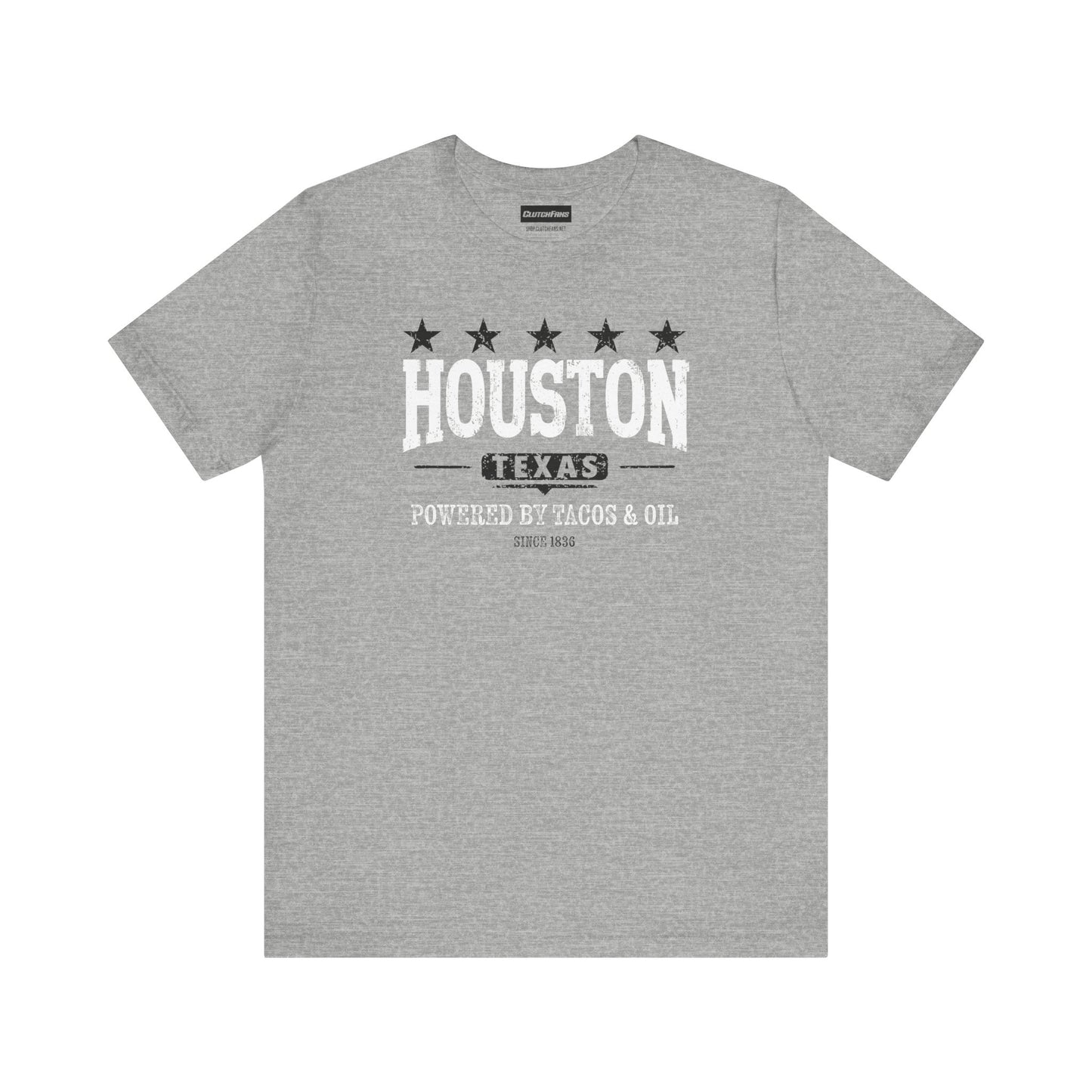 Houston, Texas: Powered By Tacos & Oil - T-Shirt