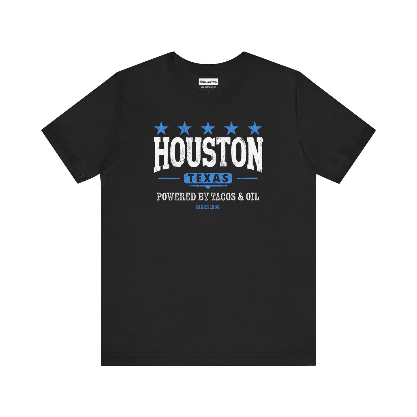 Houston, Texas: Powered By Tacos & Oil - T-Shirt