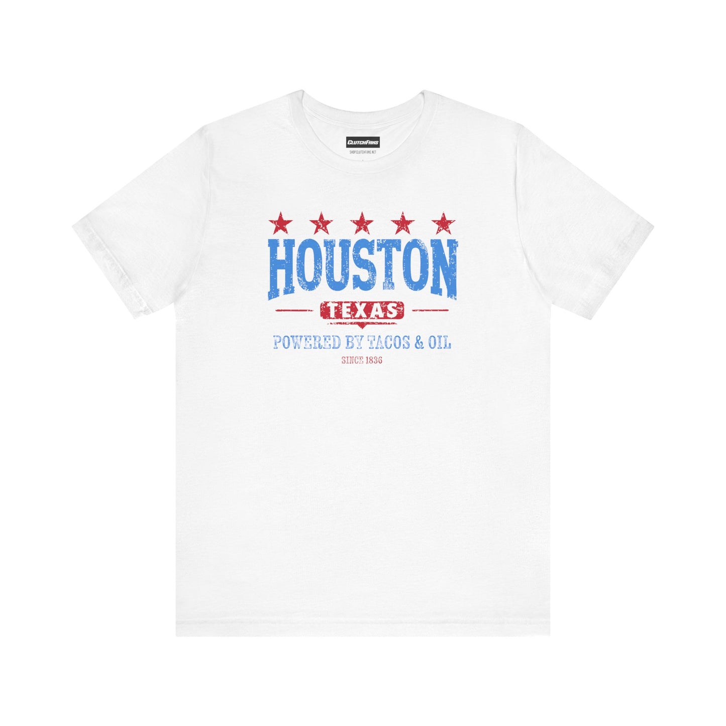 Houston, Texas: Powered By Tacos & Oil - T-Shirt