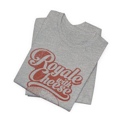 Royale with Cheese Shirt - Vintage Pop Culture Graphic Tee, Gen X Tshirt, Retro 90s