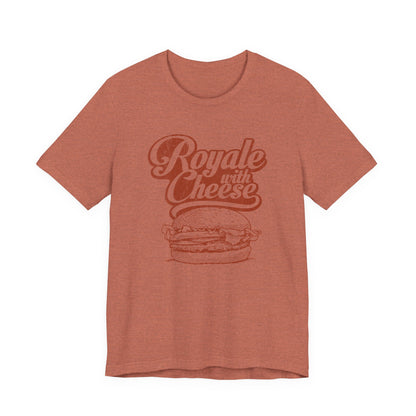 Royale with Cheese Shirt - Vintage Pop Culture Graphic Tee, Gen X Tshirt, Retro 90s