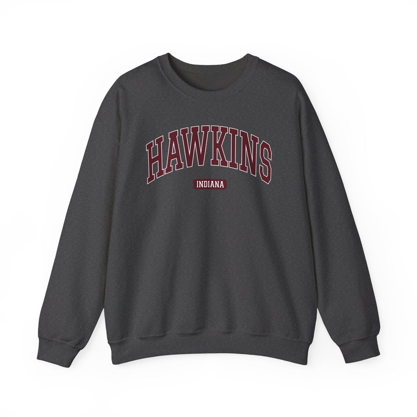 Hawkins Indiana Retro Sweatshirt - Upside Down shirt, Hawkins High School, Halloween Horror Sci-Fi, Funny School Shirt