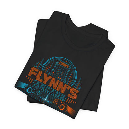 FLYNN'S ARCADE Shirt - TRON Inspired Tee, Retro Arcade 80s Gamers tshirt