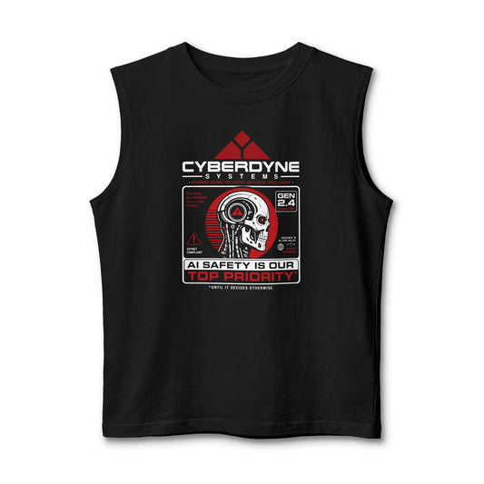 Terminator tank top, Cyberdyne Systems Shirt, Terminator Inspired Sci-Fi Tee, I'll Be Back, T2, Skynet, Artificial Intelligence